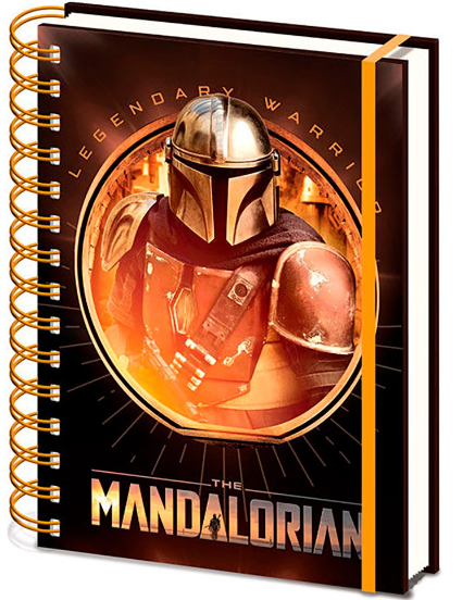 Pyramid A5 Notebook The Mandalorian Star Wars Multicolor | Kidinn‏