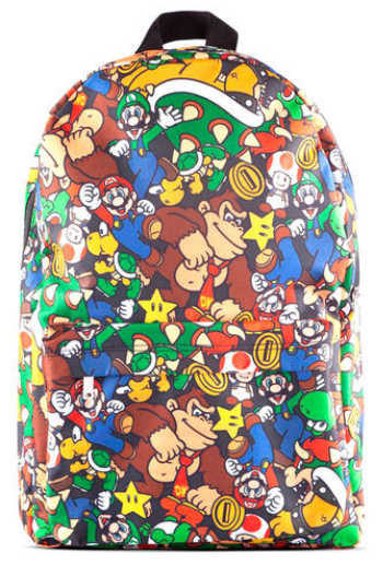 תיק Nintendo - Super Mario Characters AOP Backpack