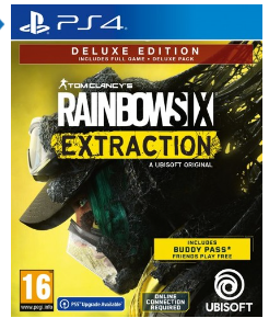 PS4 RAINBOW SIX EXTRACTION DELUXE EDITION