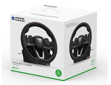 הגה + דוושות לאקבוקס Racing Wheel Overdrive Designed for Xbox Series X|S By HORI