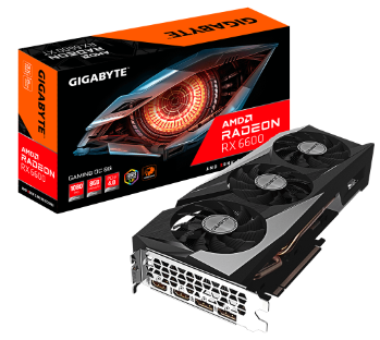 כרטיס מסך Gigabyte Radeon RX 6600 EAGLE 8GB GDDR5 PCIE4.0