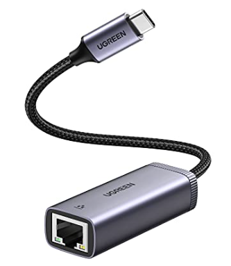 מתאם רשת USB-C RJ-45 2.5 LAN