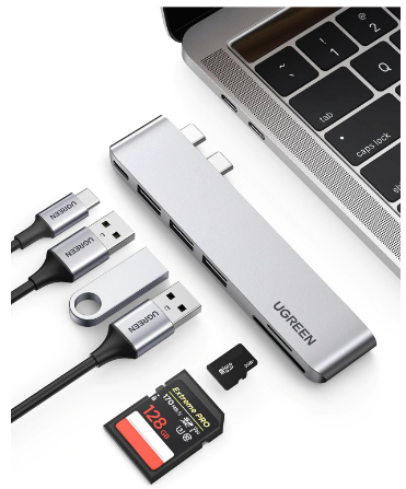 תחנת עגינה USB-C MULTIFUNCTION ADAPTER