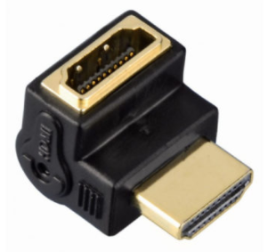 משנה זווית HDMI 90 מעלות