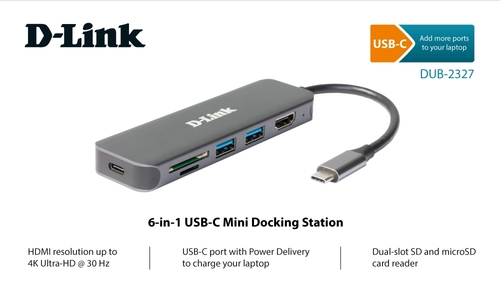 D-LINK DUB-2327 מולטיפורט