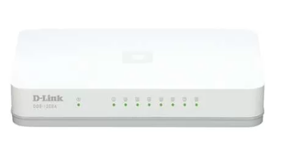 רכזת רשת D-Link 8-Port 1 Gigabit DGS-1008A/E1A