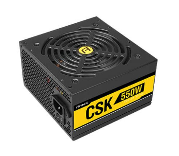 ספק כוח ANTEC CSK 550W 80 Plus Bronze Non Modular120mm Fan Atx