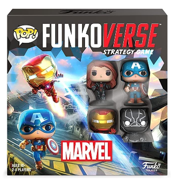 FUNKOVERSE - MARVEL AVENGERS 4 PACK - מארז של 4 בובות