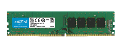 זכרון לנייח CRUCIAL DDR4 32GB 3200MHZ CL22 1.2V