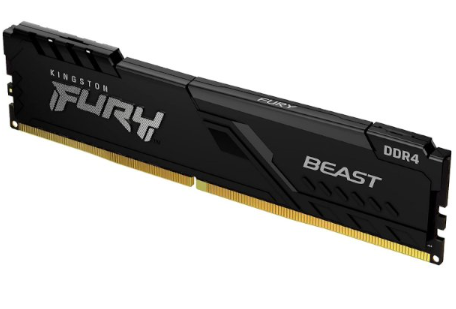 זכרון לנייח Kingston Fury Beast DDR4 16GB 3200Mhz C16