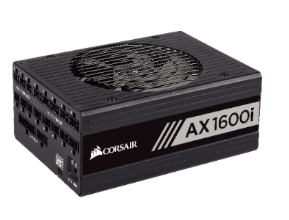 ספק כוח Corsair AX1600i 80 plus Titanium Modular 1600W 14CM