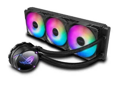 קירור נזולי משולש ASUS ROG STRIX LC II 360 ARGB COOLER 12cm FAN AURASUNC