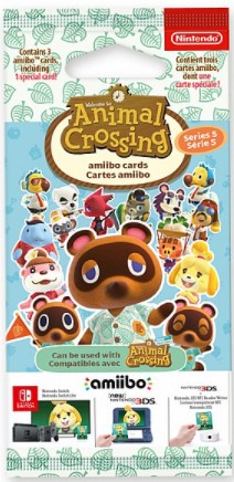 3 קלפי אמיבו - Animal Crossing