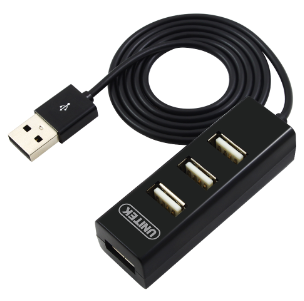 מפצל Unitek USB 2.0 4-Port Hub Y-2140