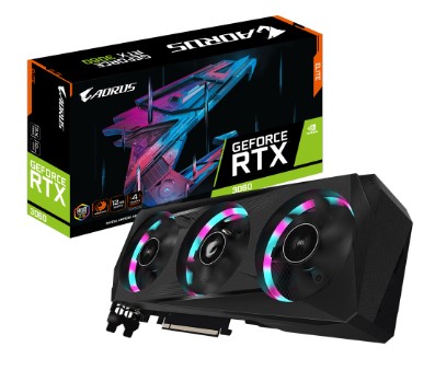 כרטיס מסך Gigabyte RTX 3060 Aorus Elite 12GB 2.0 PCIE4.0X16 LHR