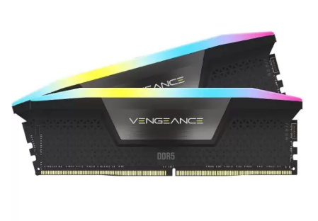 זכרון לנייח Corsair Vengeance RGB 32GB 2x16 DDR5 5600Mhz