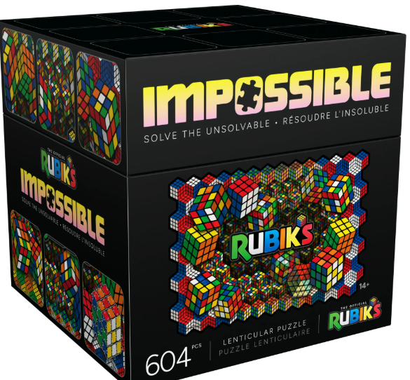 פאזל רוביקס 500 חלקים תלת מימד Puzzle Impossible 500 peices - Rubiks