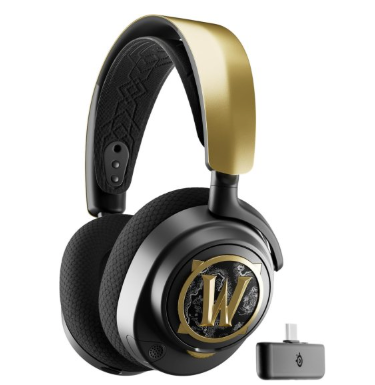 אוזניות גיימינג אלחוטיות SteelSeries Arctis Nova 7 Wireless  מהדורת World of Warcraft