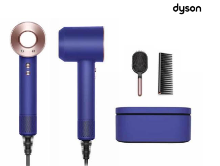 מייבש שיער דייסון סופרסוניק Dyson מייבש שיער Supersonic HD07 כחול וינקה במהדורת מתנה