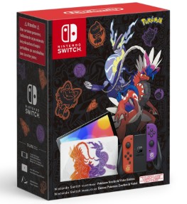 Nintendo Switch (דגם OLED) – Pokémon Scarlet & Pokémon Violet