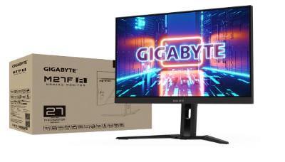 מסך מחשב Gigabyte M27F FHD IPS 1ms 165Hz HDR Ready 8Bits usb hub