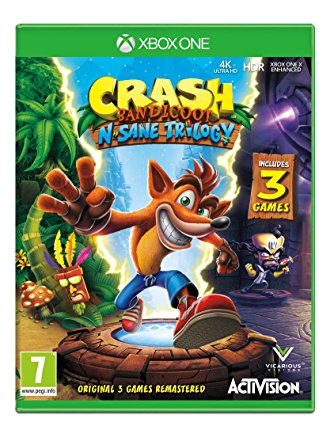 Xbox One Crash Bandicoot N. Sane Trilogy