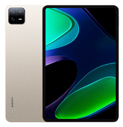 טאבלט 8GB+256GB דגם Xiaomi Pad 6 בצבע זהב