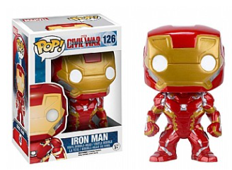 בובת פופ Funko POP! Marvel Captain America 3 Civil War Iron Man Vinyl Action Figure 126