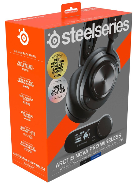 אוזניות אלחוטיות SteelSeries Arctis Nova Pro Wireless