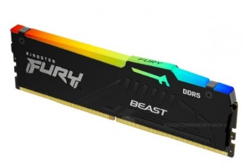 זכרון לנייח Kingston Fury Beast RGB 32GB DDR5 5200Mhz C40