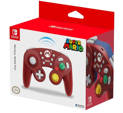 בקר מעוצב Hori SWITCH Wireless Battle Pad (Mario) (Nintendo Switch)