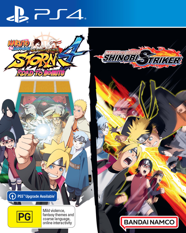 Naruto Shippuden Ultimate Ninja Storm 4 Road to Boruto + Naruto to Boruto Shinobi Striker PS4