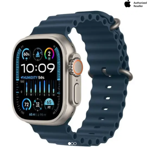 שעון  Apple שעון חכם Watch Ultra 2 GPS + Cellular 49mm Titanium Ocean
