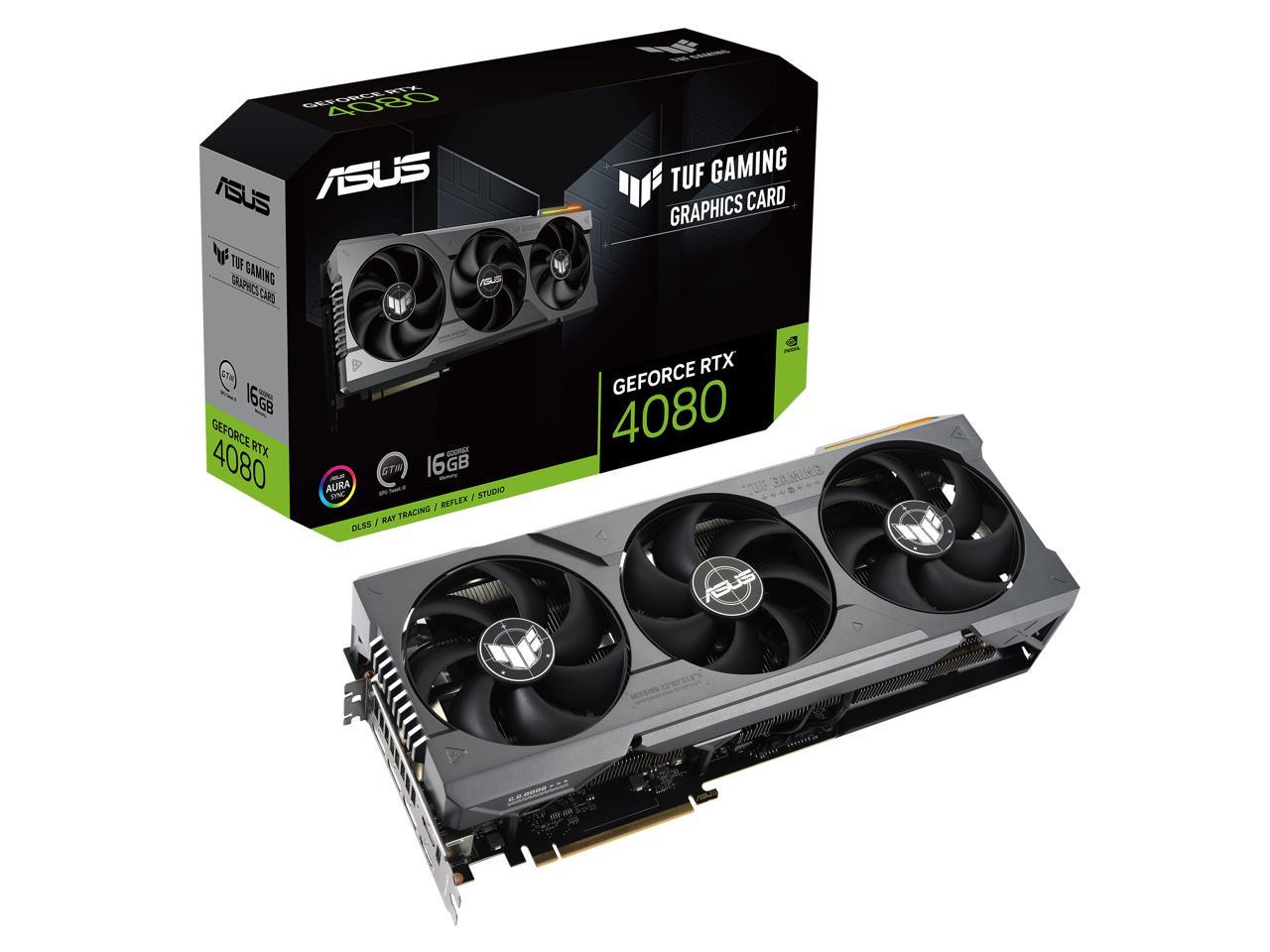 ASUS TUF RTX4080 O16G GAMING HDMI X2 DP X3 16G D6X כרטיס מסך