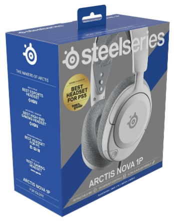 אוזניות גיימינג חוטיות SteelSeries Arctis Nova 1P