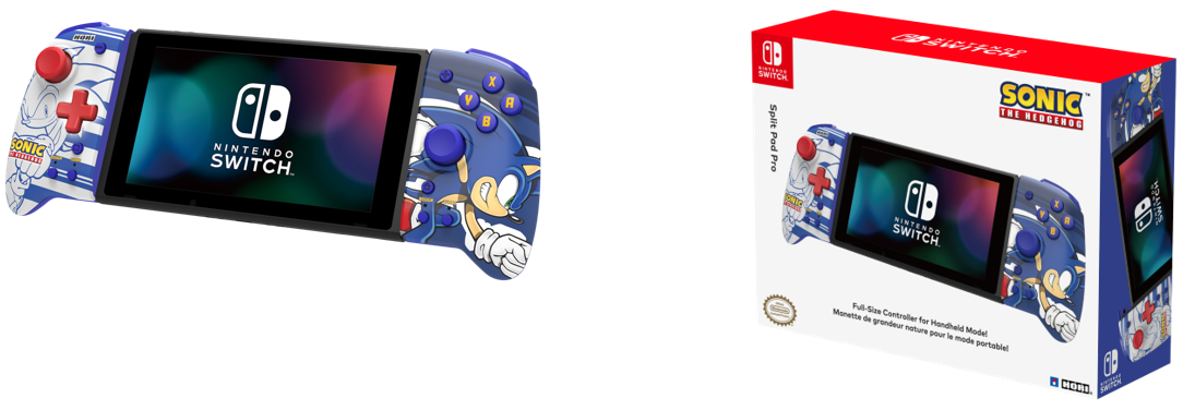 בקרים מקצועיים מבית Split Pad Compact for Nintendo Switch™ (SONIC) HORI