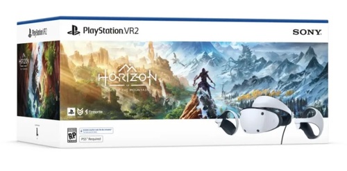 Playstation VR 2ּ+HORIZON CALL OF THE MOUNTAIN- אחריות יבואן רשמי ישפאר