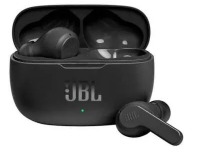 אוזניות אלחוטיות JBL VIBE 200 TWS שחור