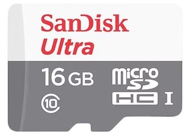 כרטיס זיכרון Sandisk Ultra 16gb
