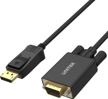 כבל Unitek Y-5118F | Display Port to VGA Cable