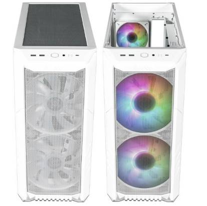 מארז Cooler Master MasterCase HAF 500 MESH White RGB E-ATX