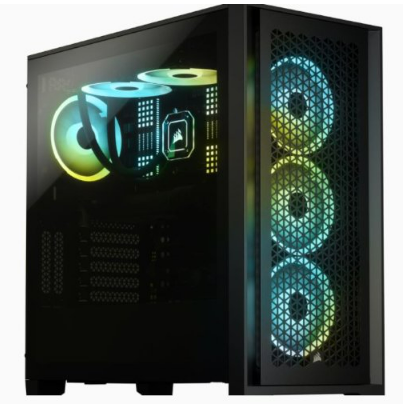 מארז CORSAIR 4000D AIRFLOW Tempered Glass Mid Tower ATX BLACK