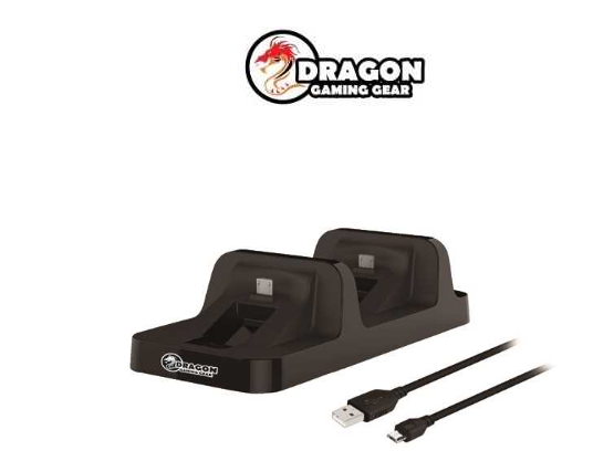 תחנת טעינה Dragon Gaming Gear Dual Charging Dock לשני בקרי PS4