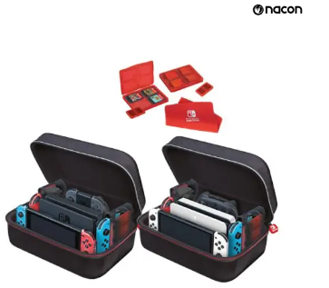 תיק נשיאה Deluxe Travel System Case for Nintendo Switch Nacon