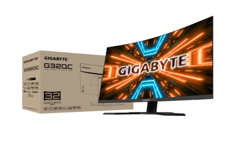 מסך מחשב Gigabyte G32QC ‏31.5 ‏אינטש 2K