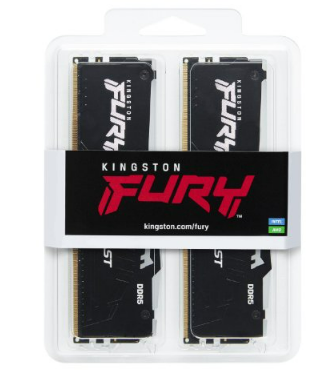 ז.לנייח Kingston Fury Beast RGB 32GB 2x16GB 6000Mhz DDR5 CL36 KIT