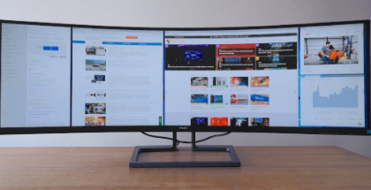 מסך מחשב קעור Philips 499P9H 48.8