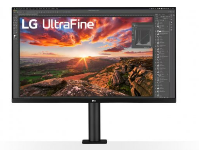 מסך מחשב LG UltraFine 32UN880P-B UHD 4K IPS 31.5'' FreeSync
