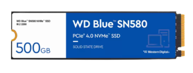 כונן אחסון Western Digital Blue SN580 NVMe Gen4.0