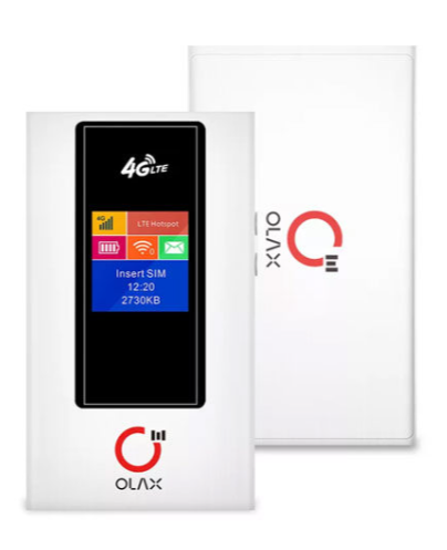 נתב ראוטר נייד מודם סלולרי עם תצוגה Olax 4G LTE MF981VS